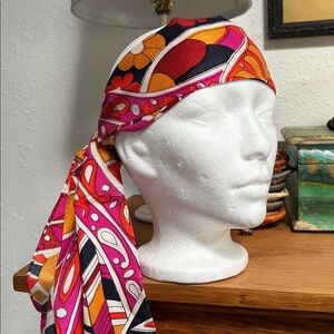 Vintage Hair Tie Headband Head Scarf
